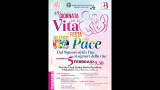 45° Giornata per la Vita e Festa della Pace – Incontro con l’avv. Massimo Micaletti